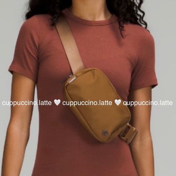 🤎NWT🤎Lululemon Athletica Everywhere Belt Bag in Burnt Caramel - Extended Strap - Picture 13 of 14